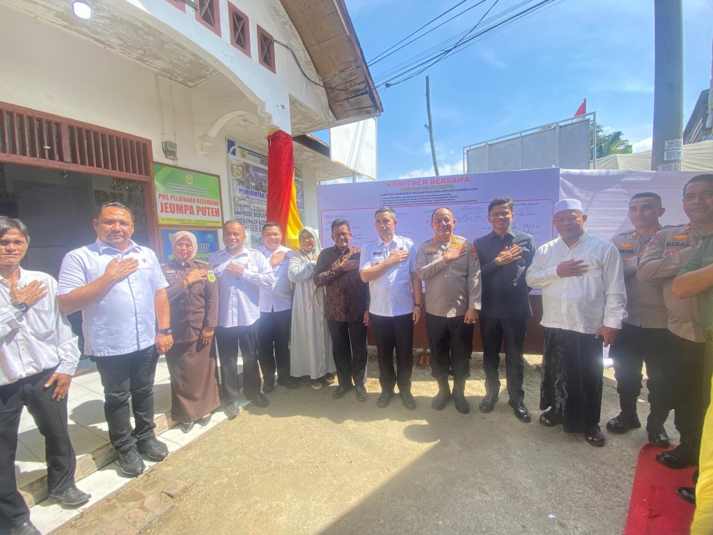 Launching Gampong Bebas Narkoba